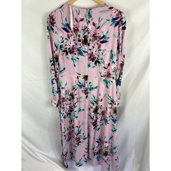 NWT Nanette Lepore Lenore Long Sleeve Floral Dress Size 12 - Picture 7 of 8